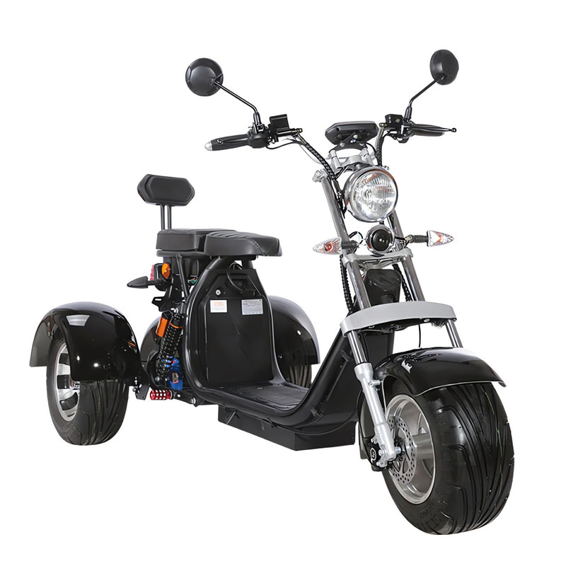 Triciclo Elétrico 3000W ⚡ PRETO ⚡